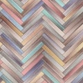 Seamless wood parquet texture herringbone clip-art Royalty Free Stock Photo