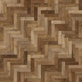 Seamless wood parquet texture herringbone light brown Royalty Free Stock Photo