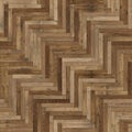 Seamless wood parquet texture herringbone light brown Royalty Free Stock Photo