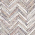 Seamless wood parquet texture herringbone white