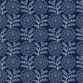 Ethnic blockprint background