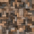 Seamless wooden parquet pattern