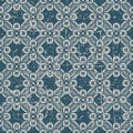Seamless worn out antique background 289_ribbon cross flower