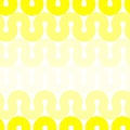 Seamless yellow dunes geometric pattern