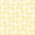 Seamless yellow watercolor pattern on white background. Watercolor seamless pattern with squares Royalty Free Stock Photo