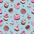 Seamless Yummy pattern