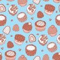 Seamless Yummy pattern