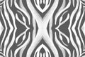 Seamless Zebra Repeat. Abstract African Texture.