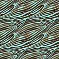 Seamless zebra stripe pattern. Vector animal skin background print