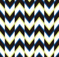 Seamless zig zag pattern Royalty Free Stock Photo