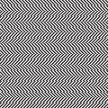 Seamless zigzag pattern, optical illusion effect