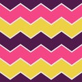 Seamless zigzag textured wallpaper pattern Royalty Free Stock Photo