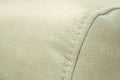 Seams on the sofa close-up. Technology Concept. Exhibition of sofas Royalty Free Stock Photo