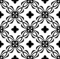 Seamsless pattern black and white