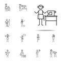 seamstress icon. hobbie icons universal set for web and mobile