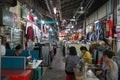 Seamstress or midinette working at Old market in Siem Reap, Cambodia