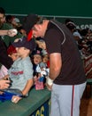 Sean Casey signs autographs