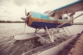 Seaplane in Alaska Royalty Free Stock Photo