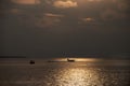 A seaplane ferrying holidaymakers around the Maldives