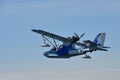 Seaplane in flight