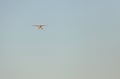 Seaplane landing on East River in New York