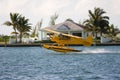 Seaplane take off