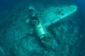 Seaplane Wreck Underwater