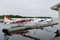 Seaplanes at Parry Sound, Ontario, Canada