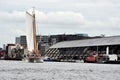 The seaport of Amsterdam