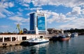 Seaport and Hotel in Odessa, Ukraine