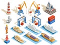 Seaport Isometric Set