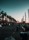 Seaport of Malaga Royalty Free Stock Photo