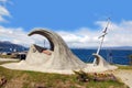 Seaport Ushuaia is the capital of Tierra del Fuego, Antartida