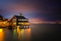 Seaport Village in Downtown San Diego. Royalty Free Stock Photo