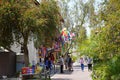 Seaport Village at the Pacific Ocean, San Diego, California Royalty Free Stock Photo