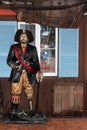 Seaport Village Pirate, California Royalty Free Stock Photo