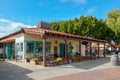 Seaport Village, waterfront shopping and dining complex adjacent to San Diego Bay Royalty Free Stock Photo