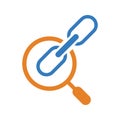 Search, backlink icon