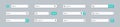 Search bar. Button and ui of internet browse. Shape for interface of website. Forms of search bars. White and blue web element for Royalty Free Stock Photo