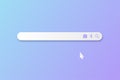 Search bar design element. Search bar for user interface. Vector search Royalty Free Stock Photo