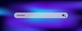 Search bar with generate button and sparkle icon for easy web browsing experience