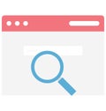 Search Bar Isolated Vector icon that can be easily edit or modified Royalty Free Stock Photo