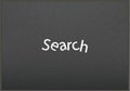 Search drawn with chalk on blackboard Royalty Free Stock Photo