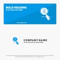 Search, Employee, Hr, Hunting, Personal, Resources, Resume SOlid Icon Website Banner and Business Logo Template