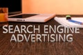 Search Engine Advertising Royalty Free Stock Photo