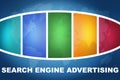 Search Engine Advertising Royalty Free Stock Photo