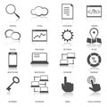 Search Engine Optimization Icons Set