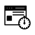 Search engine optimization Vector icon which can easily modify or edit Royalty Free Stock Photo