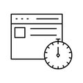 Search engine optimization Vector icon which can easily modify or edit Royalty Free Stock Photo
