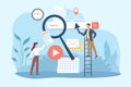 Search engine, SEO tool and reference tool for search analysis. Browsing information, tiny characters look for and find